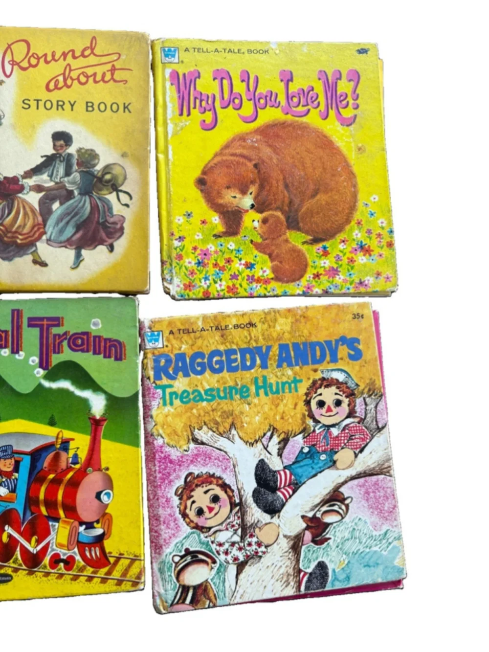 10 Vintage Children’s Whitman Publishing Tell-A-Tale Book And Others.
